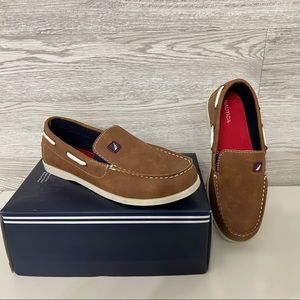 New Boys Nautica Loafers Boat Shoes SZ 3